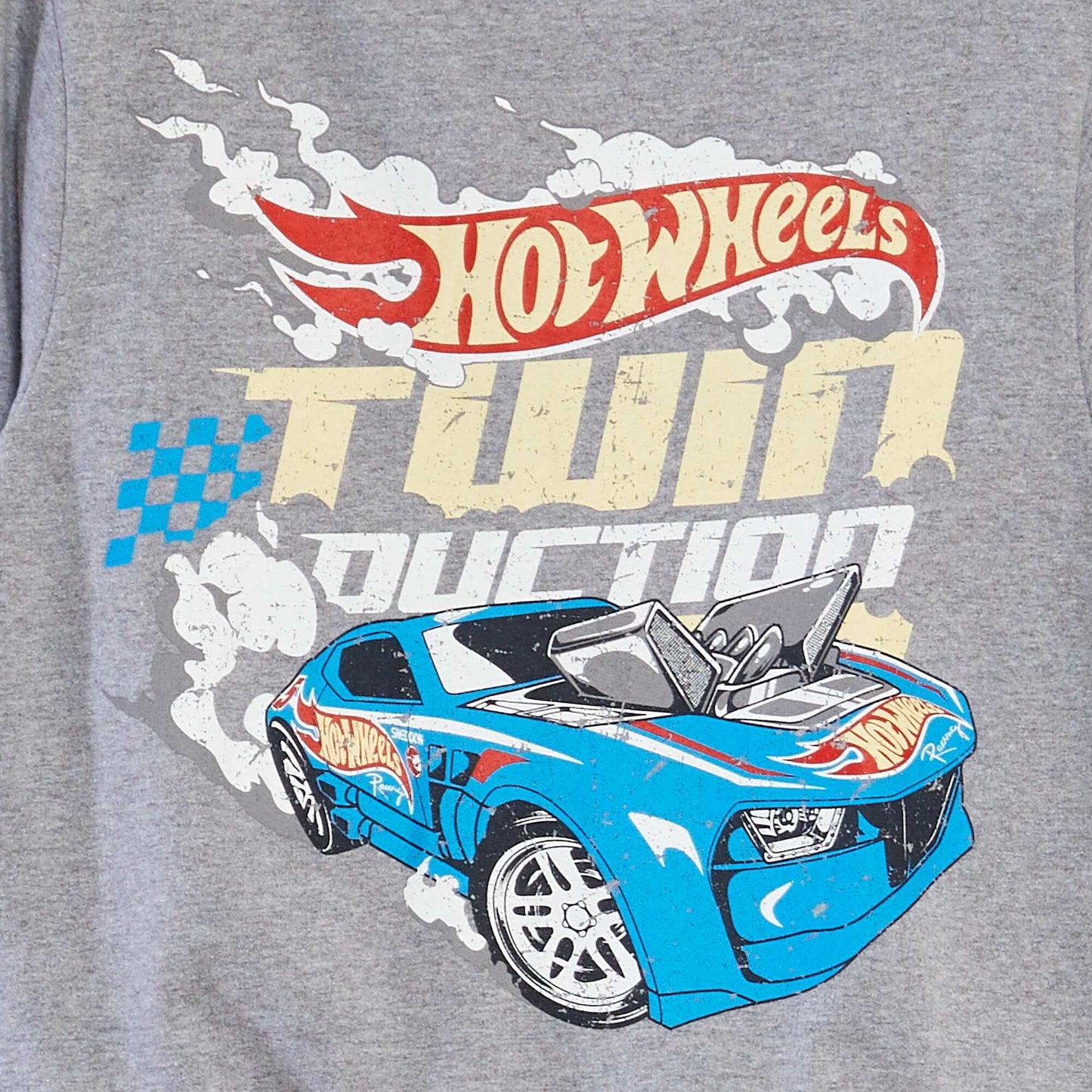 'Hot Wheels' printed sweater GREY