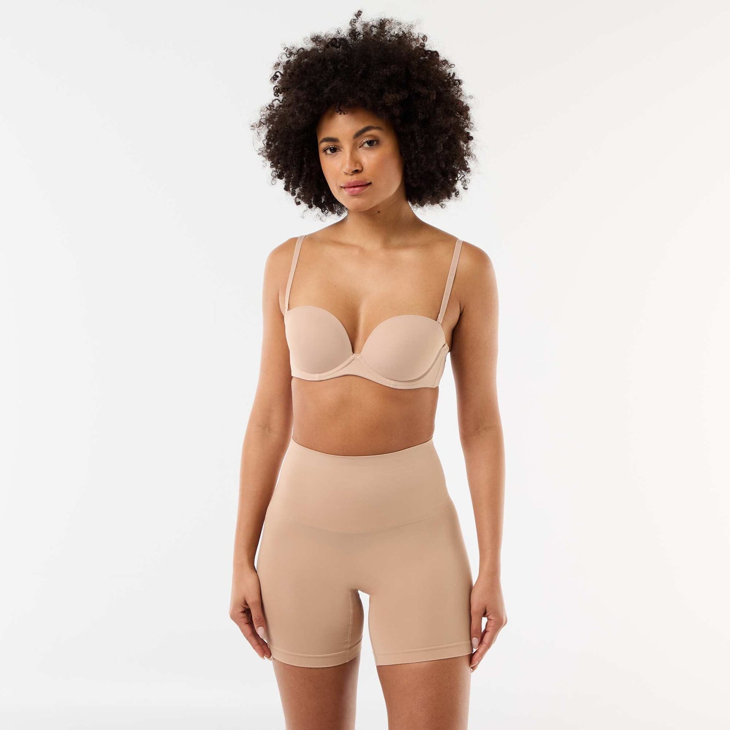 Microfiber shaping shorts PINK