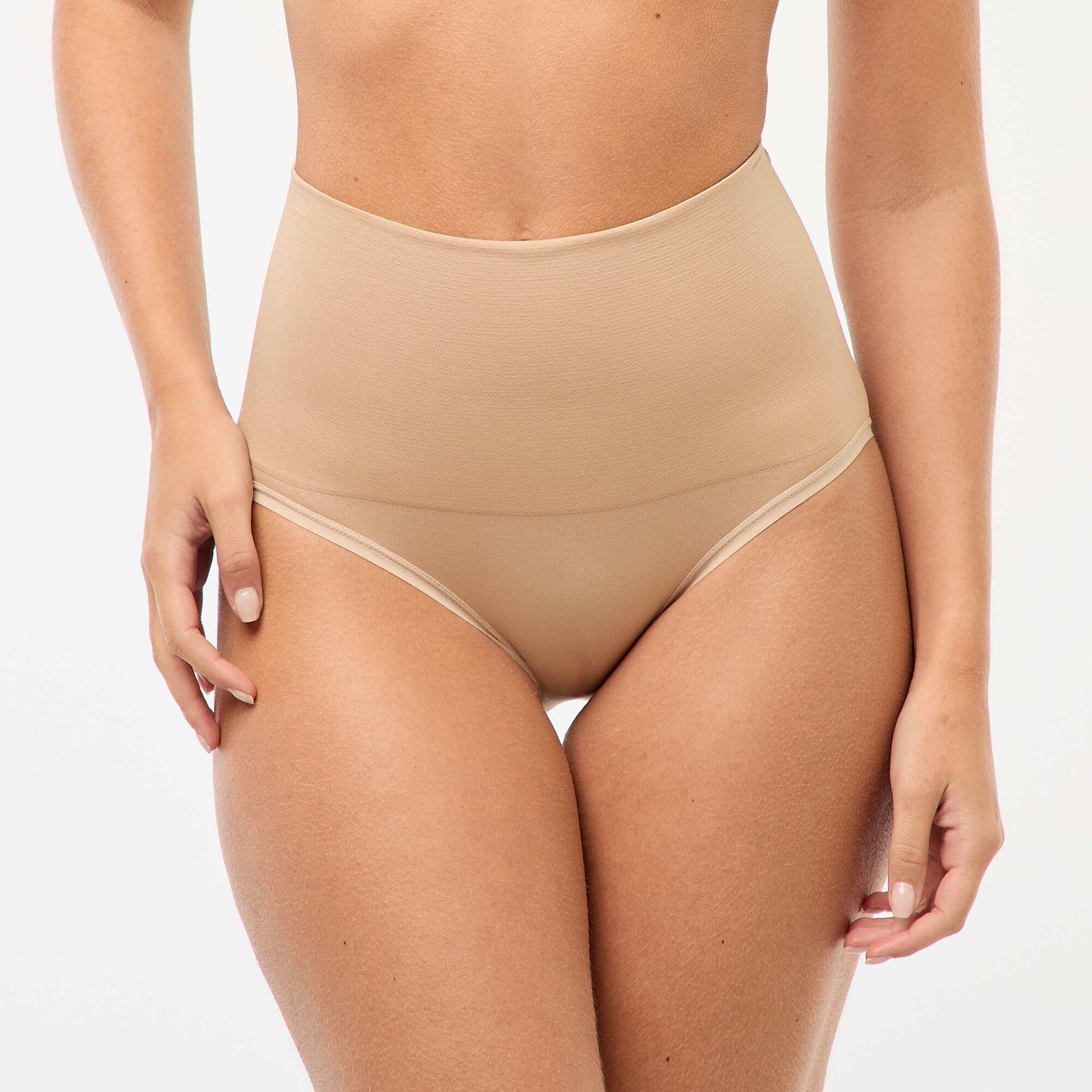 High-Waisted Shaping Briefs PINK