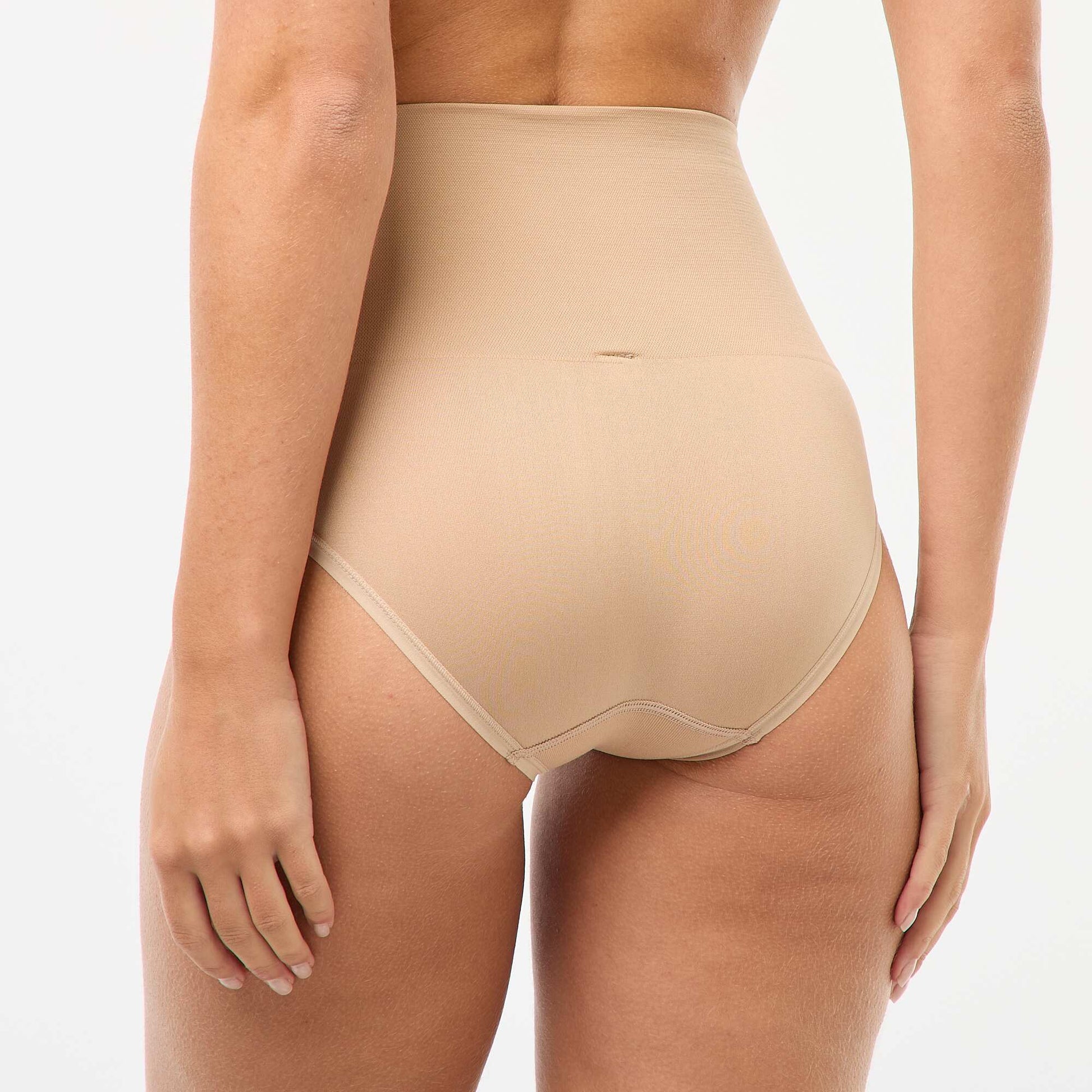 High-Waisted Shaping Briefs PINK