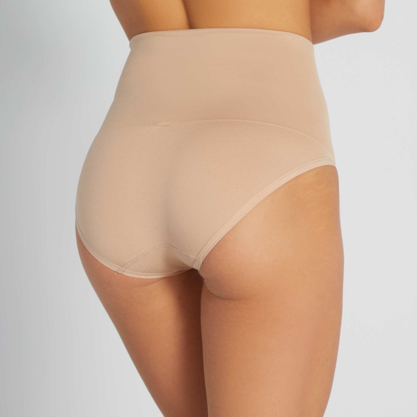 High-Waisted Shaping Briefs PINK