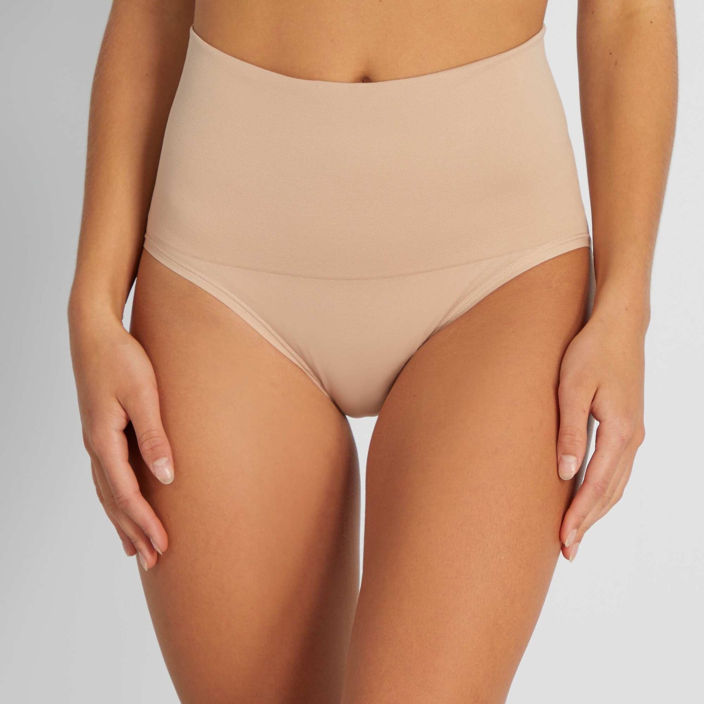 High-Waisted Shaping Briefs PINK