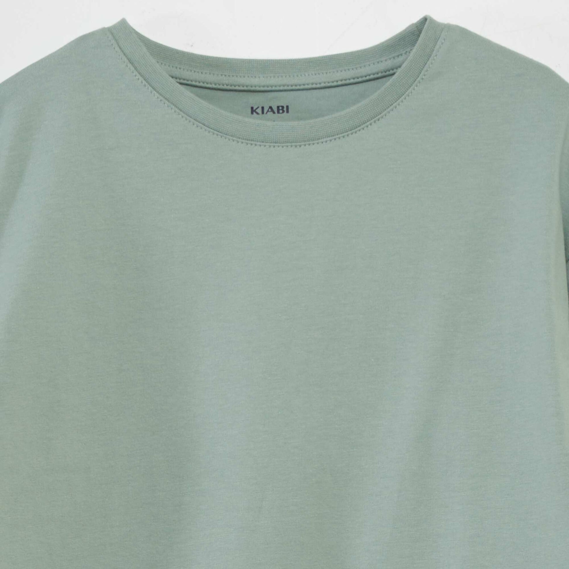 Thick jersey knit T-shirt - Tough CottonT GREEN