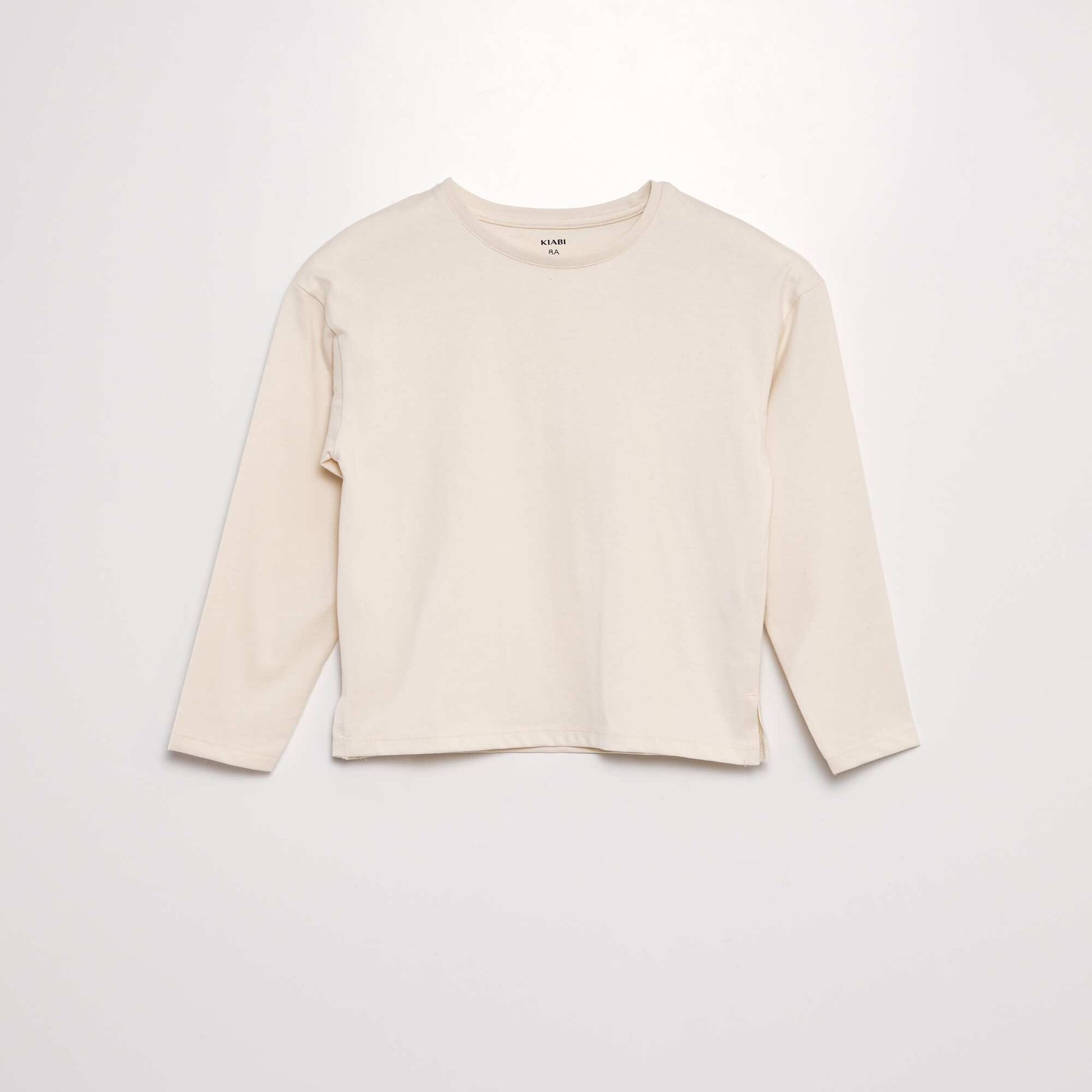Thick jersey knit T-shirt - Tough CottonT WHITE