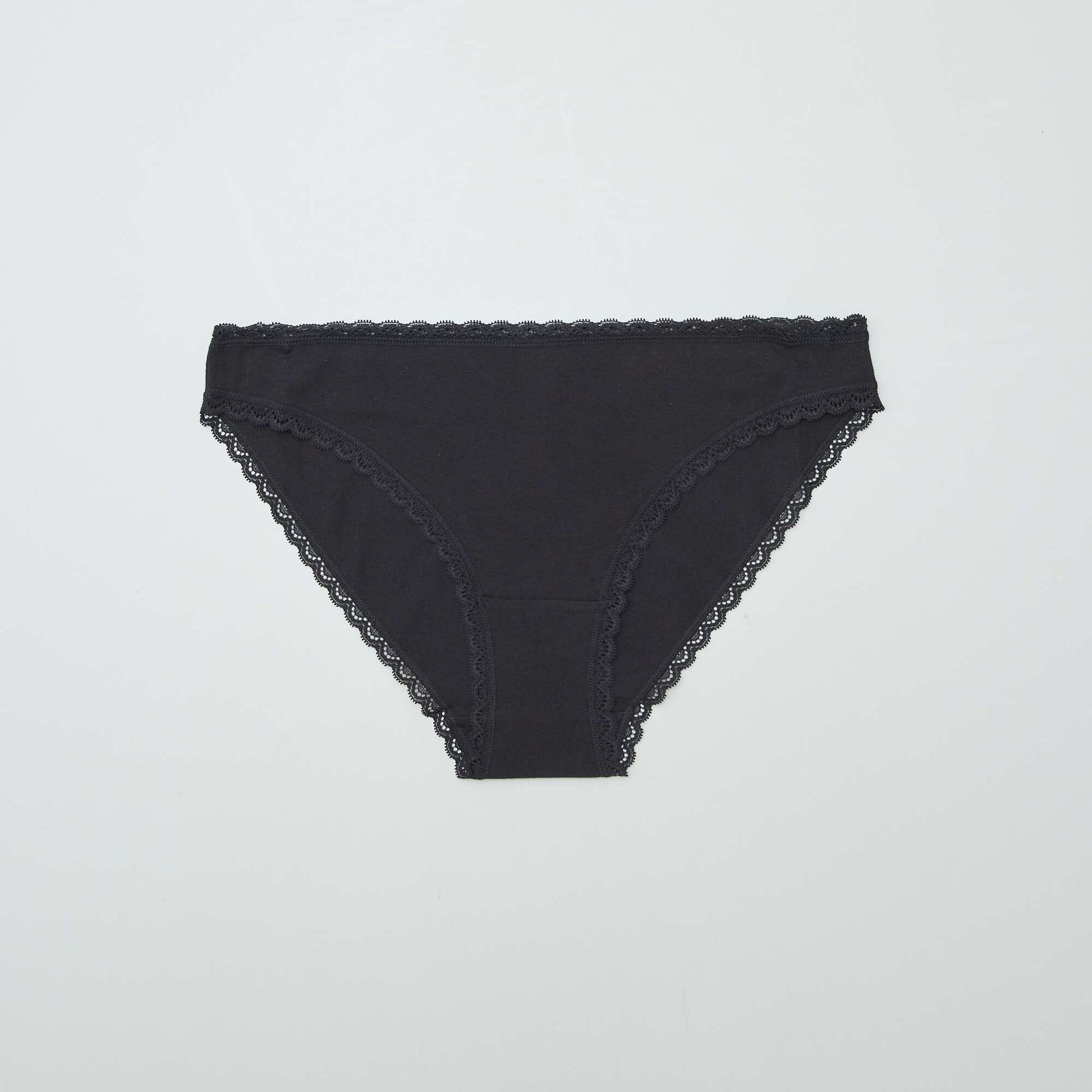 Pack of 2 cotton briefs BLACK