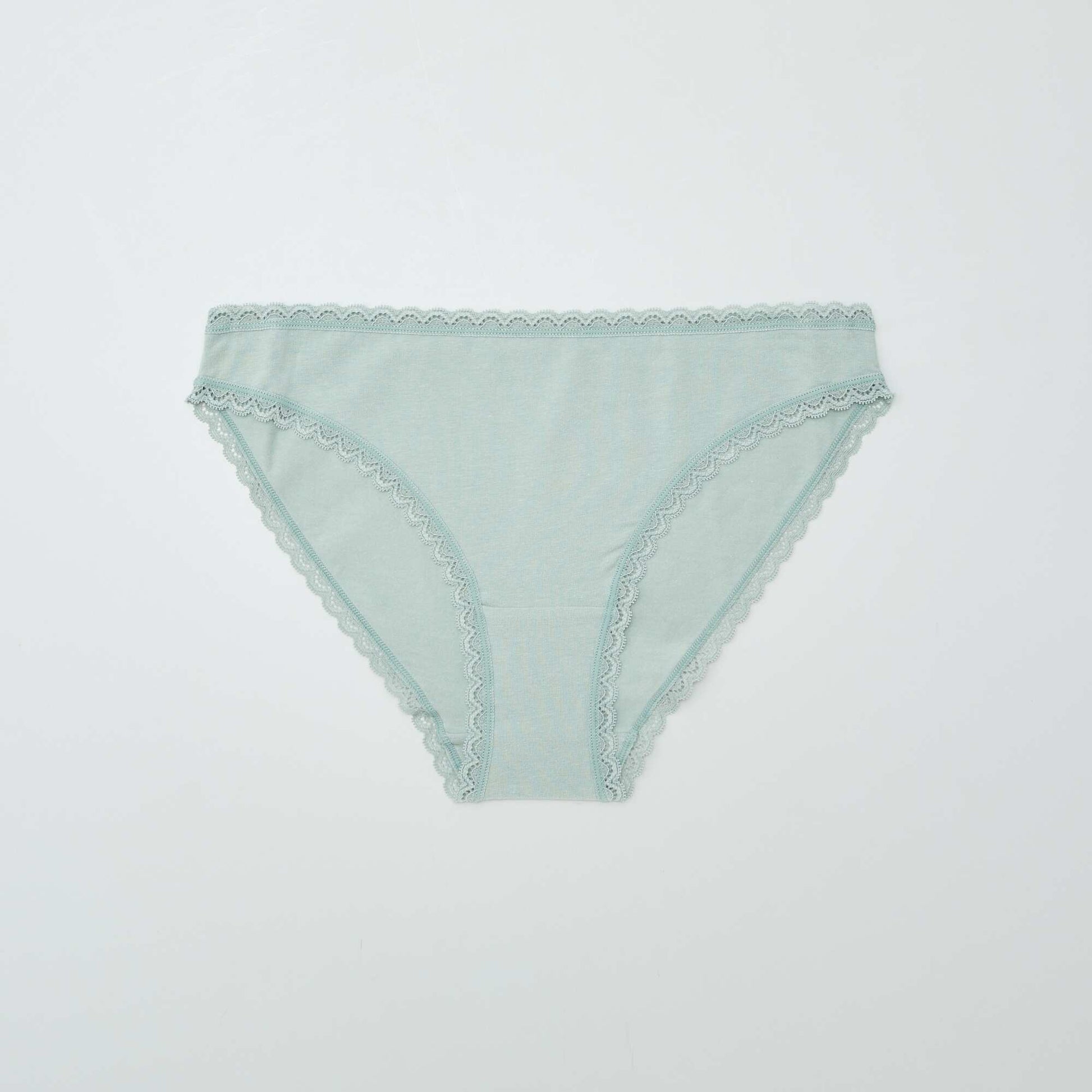 Pack of 2 cotton briefs GREEN