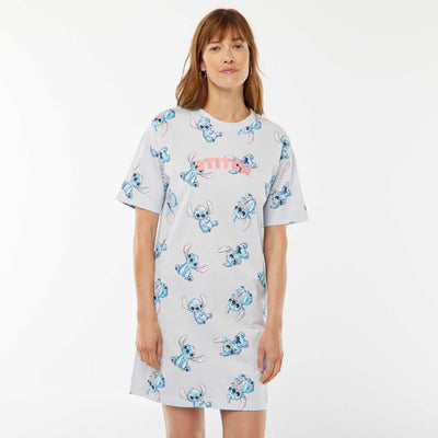 Mickey Mouse printed nightshirt BLUE