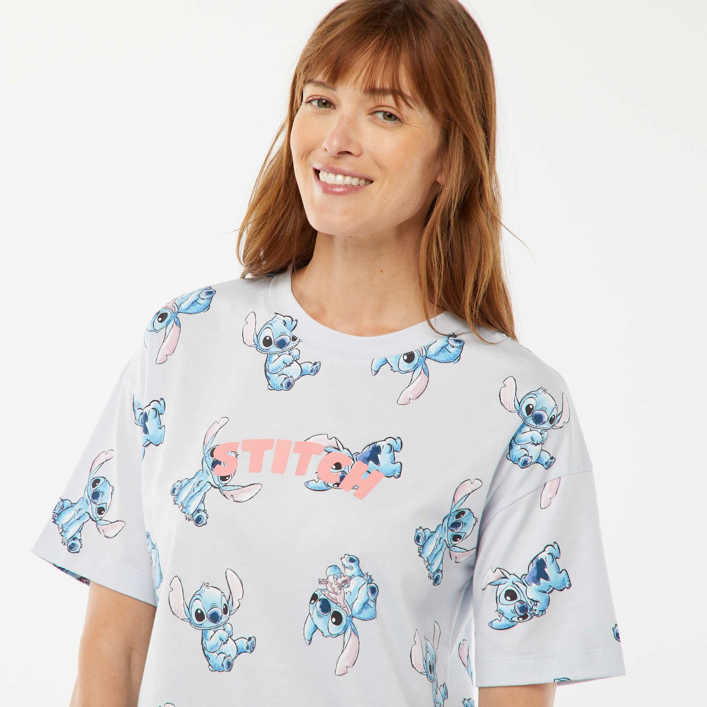 Mickey Mouse printed nightshirt BLUE
