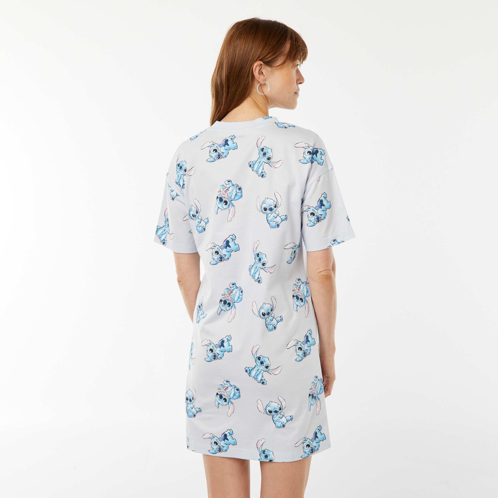 Mickey Mouse printed nightshirt BLUE