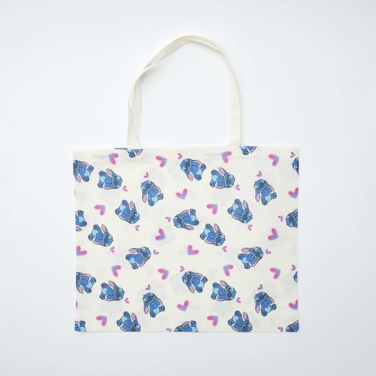 Disney Stitch large tote bag WHITE