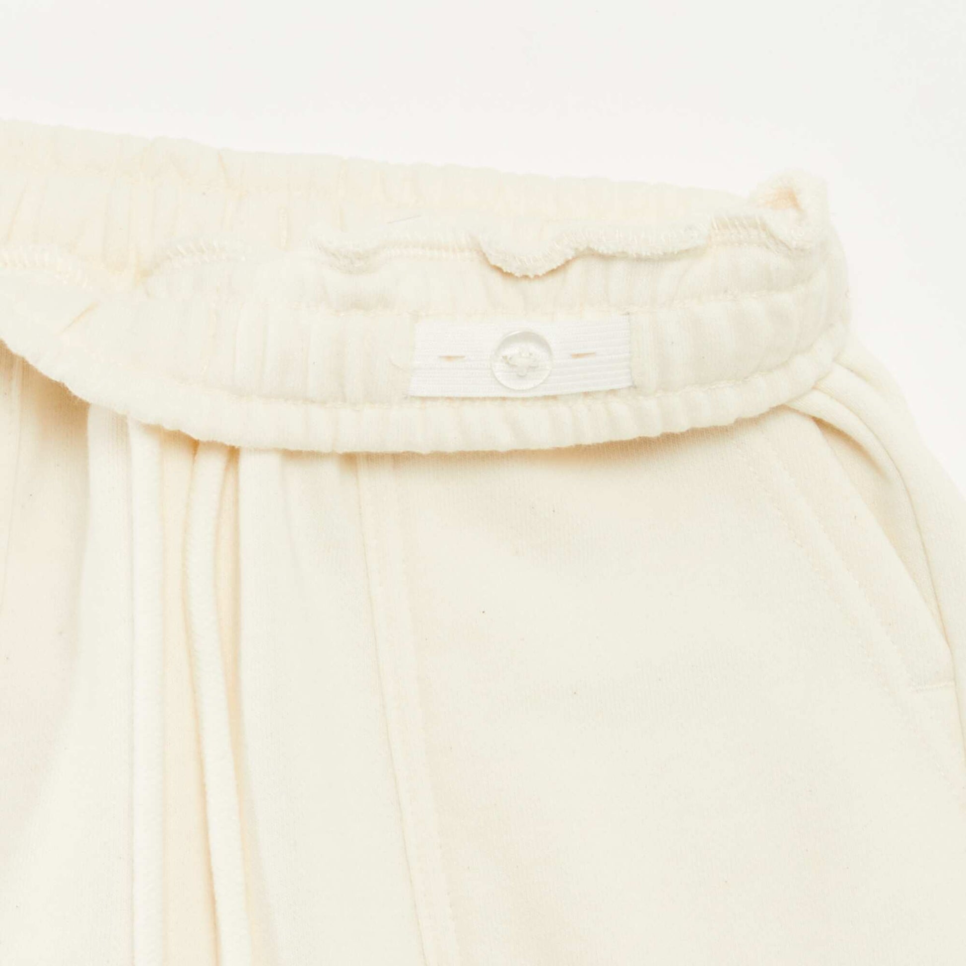 Shorts with large pockets WHITE