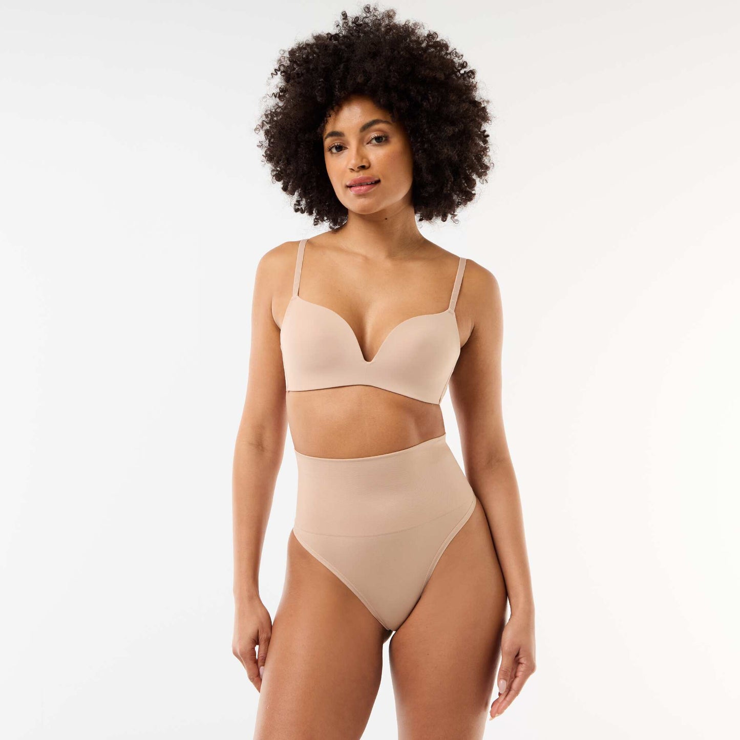Invisible Microfiber Triangle Bra PINK