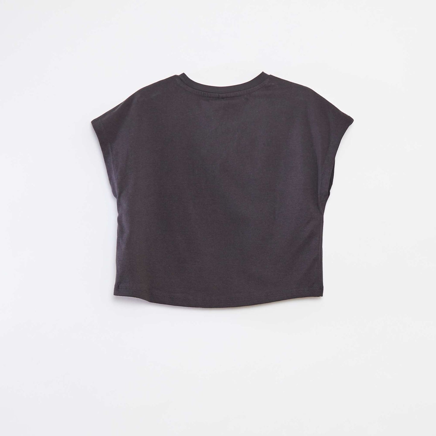 Stitch short-sleeved T-shirt BLACK