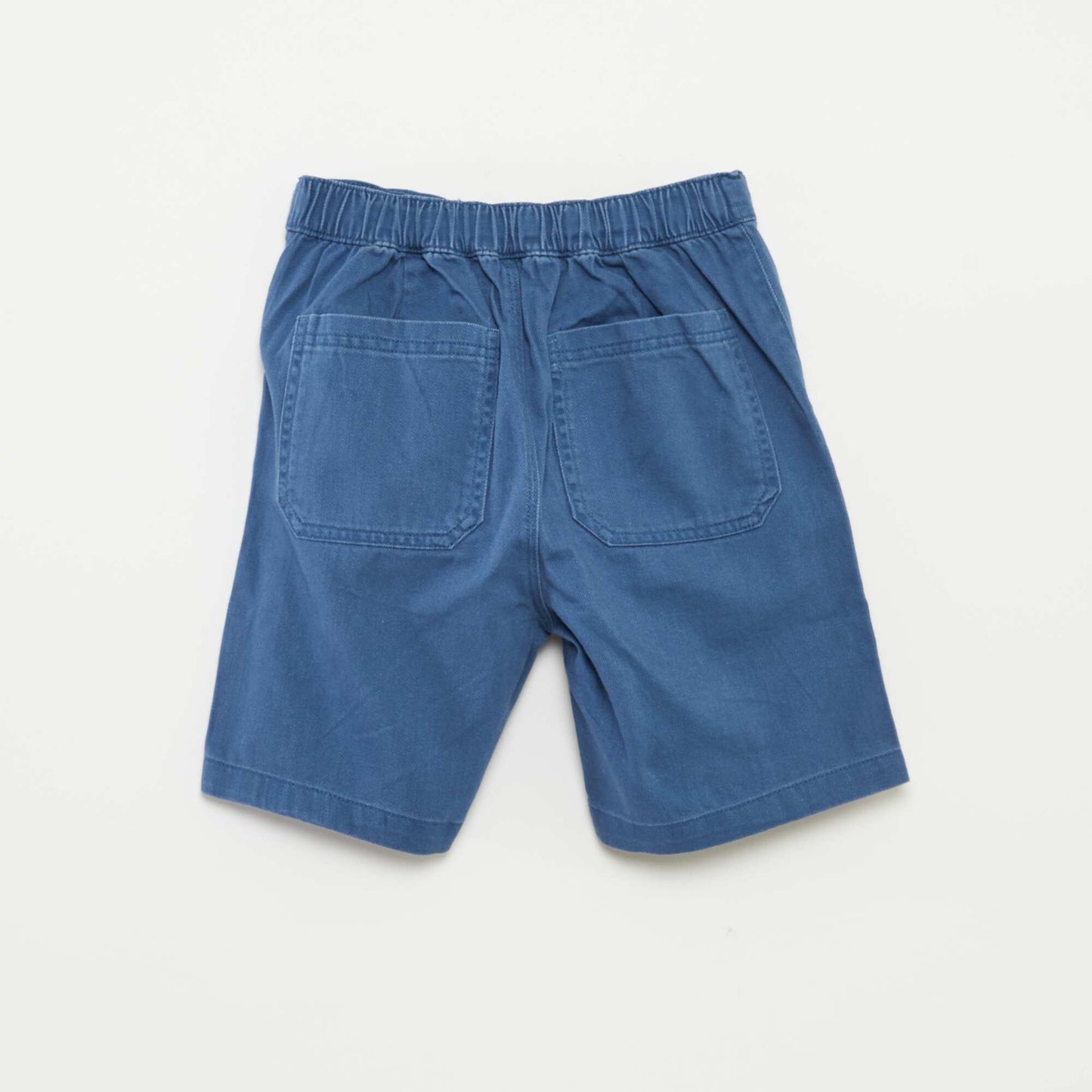 Twill Bermuda shorts BLUE