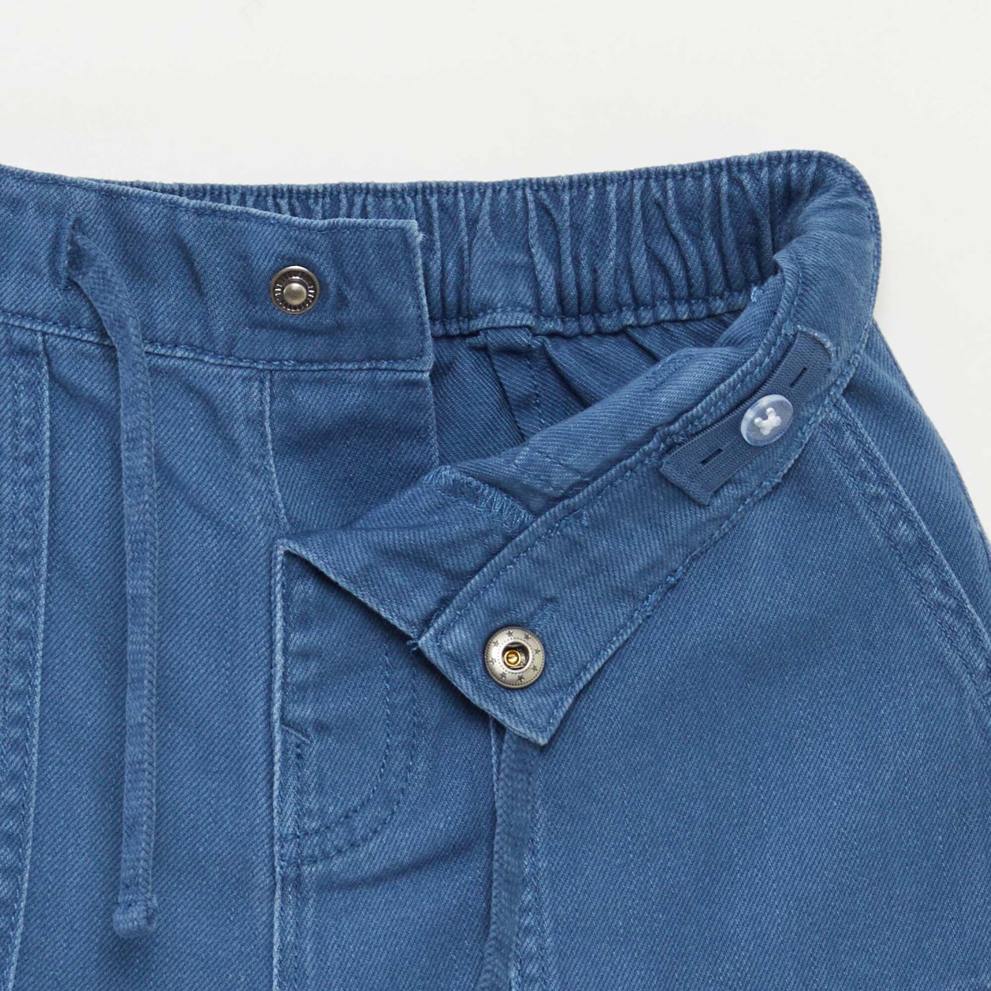 Twill Bermuda shorts BLUE