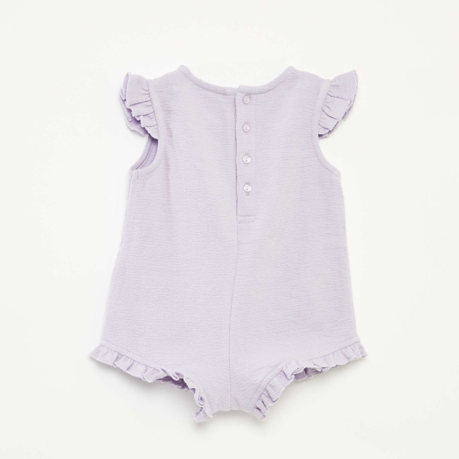 Disney ruffled short all-in-one PURPLE