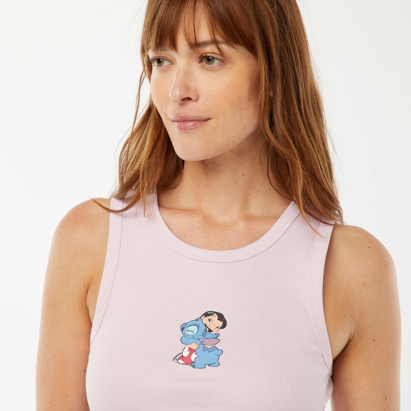 Stitch short pyjamas - 2-piece set PURPLE