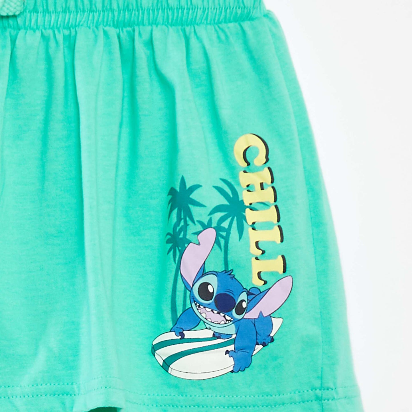 Stitch shorts GREEN