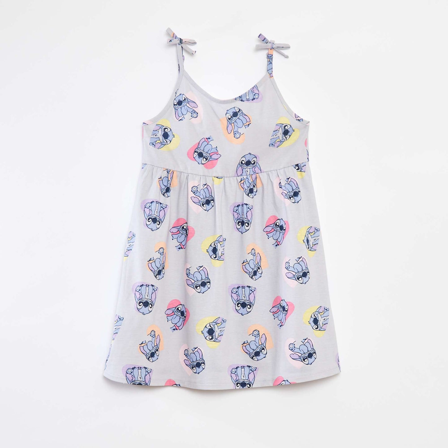 Strappy 'Disney' dress with bows BLUE