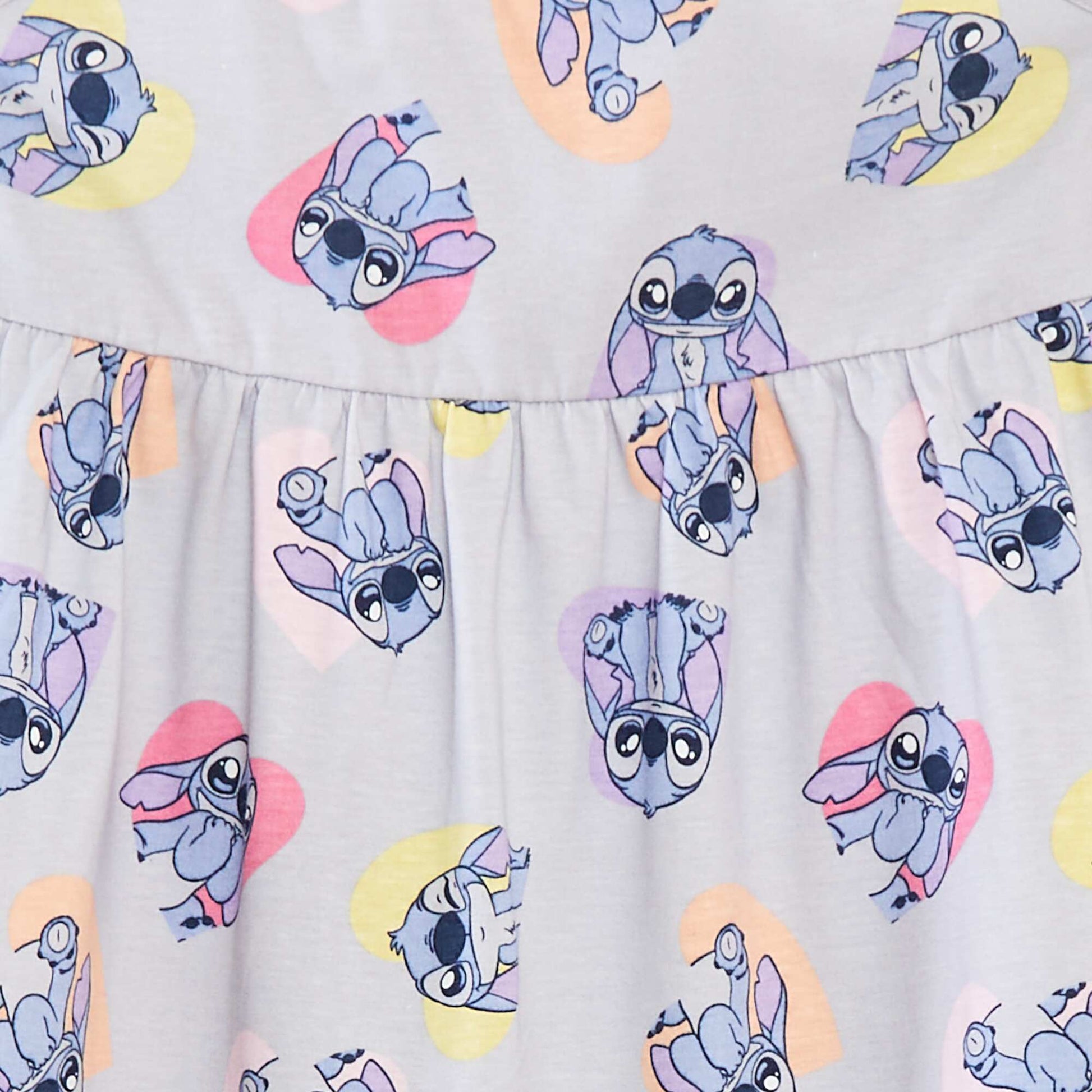 Strappy 'Disney' dress with bows BLUE
