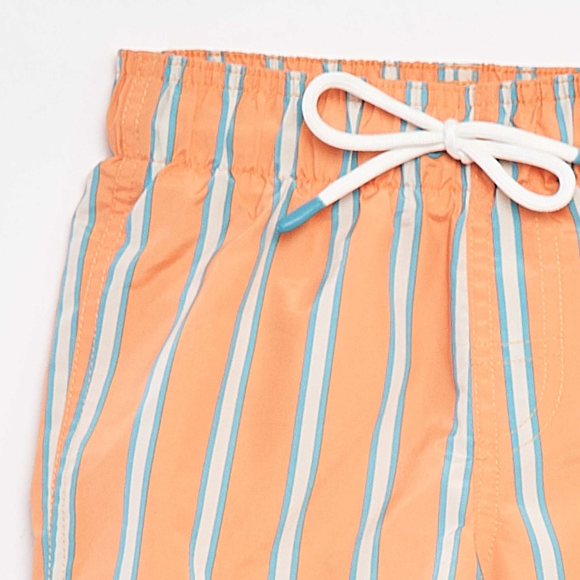 Striped board shorts ORANGE