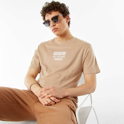 Printed slogan T-shirt WHITE