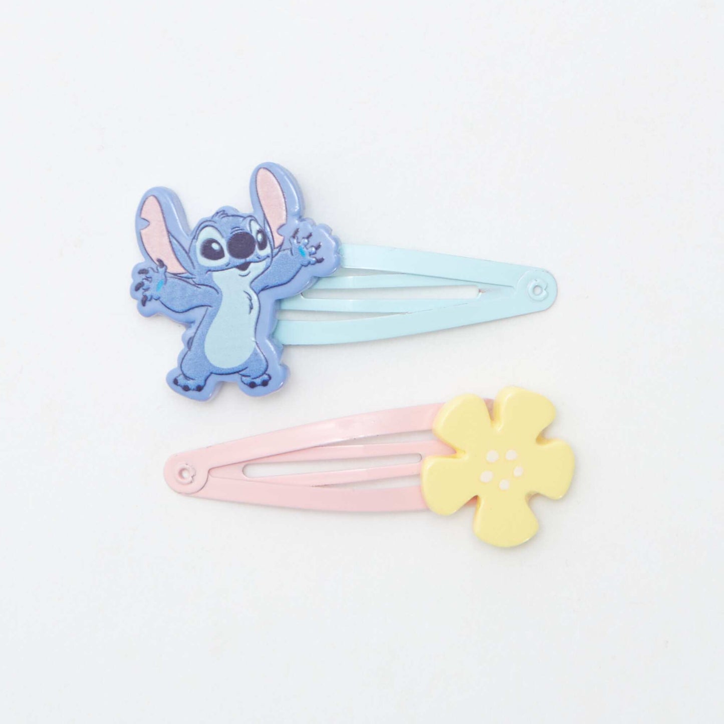 Pack of 4 Stitch hair clips BLUE