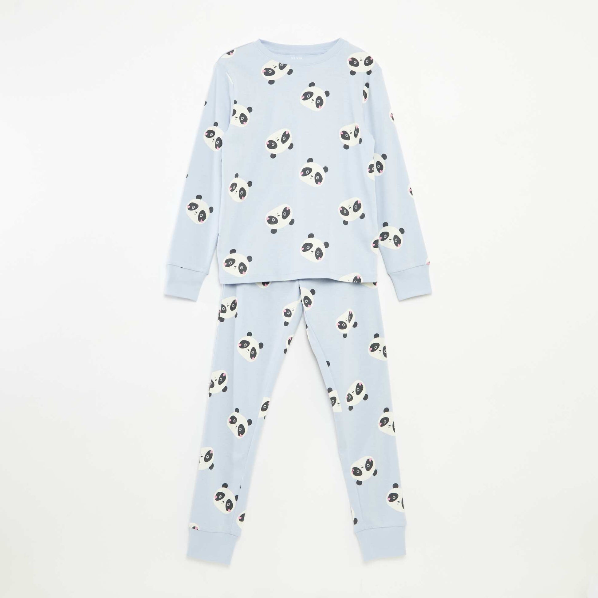 T-shirt and trousers pyjama set -  2-piece set BLUE
