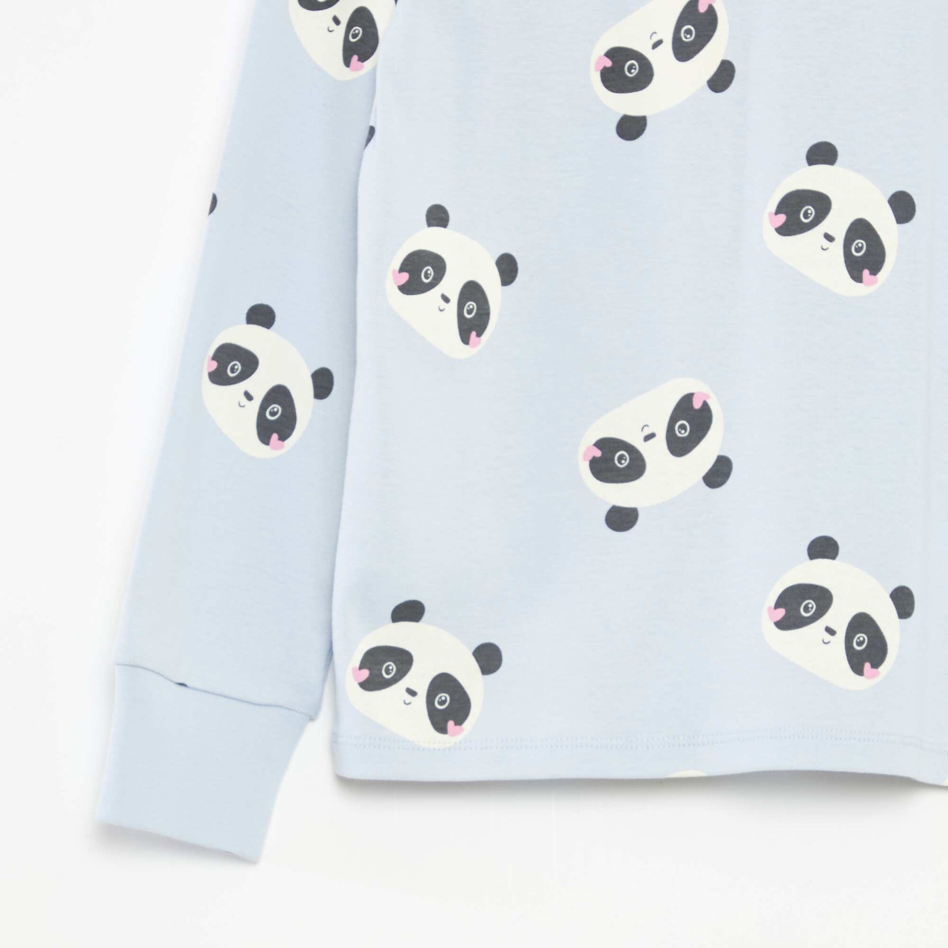 T-shirt and trousers pyjama set -  2-piece set BLUE