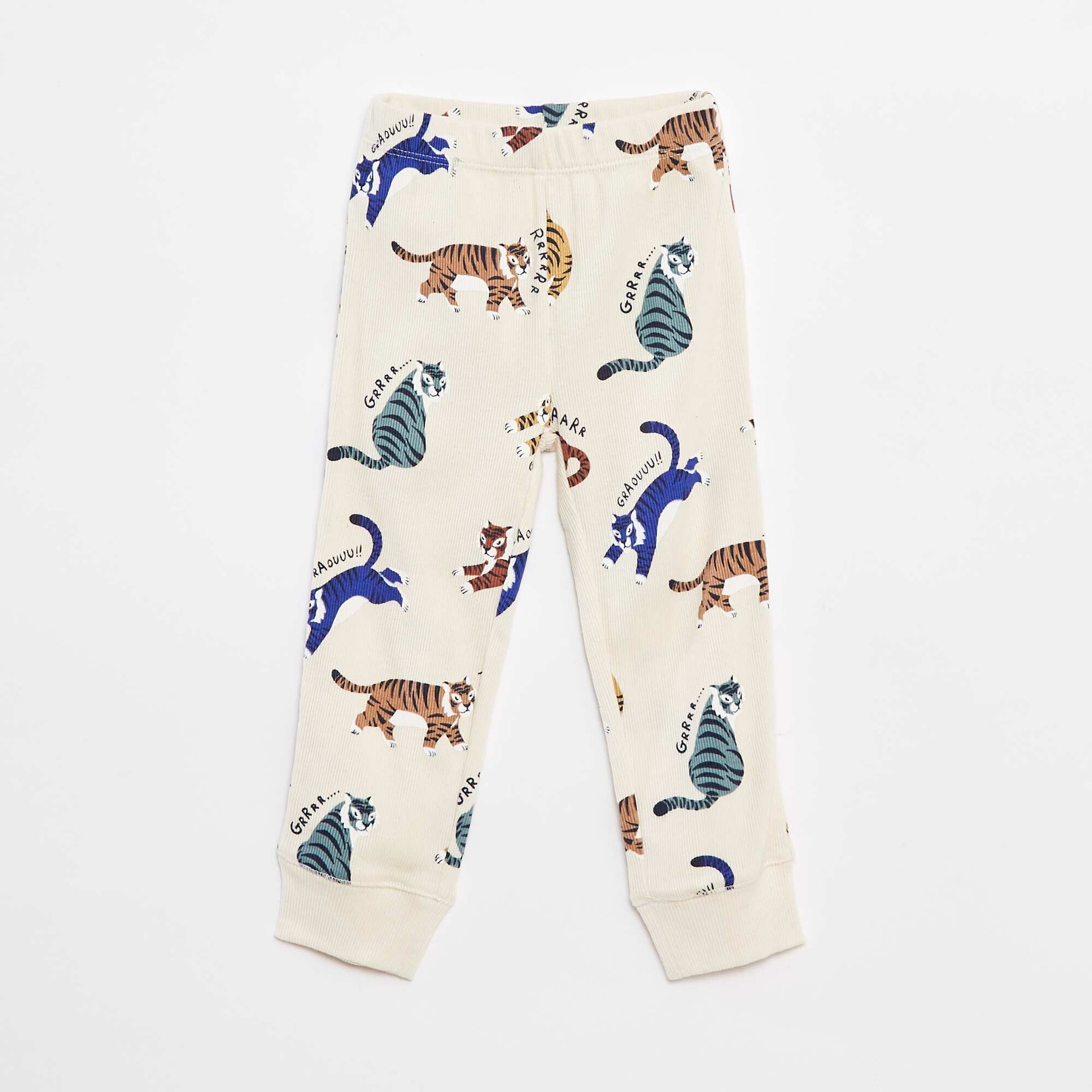 T-shirt and trousers pyjama set - 2-piece set WHITE