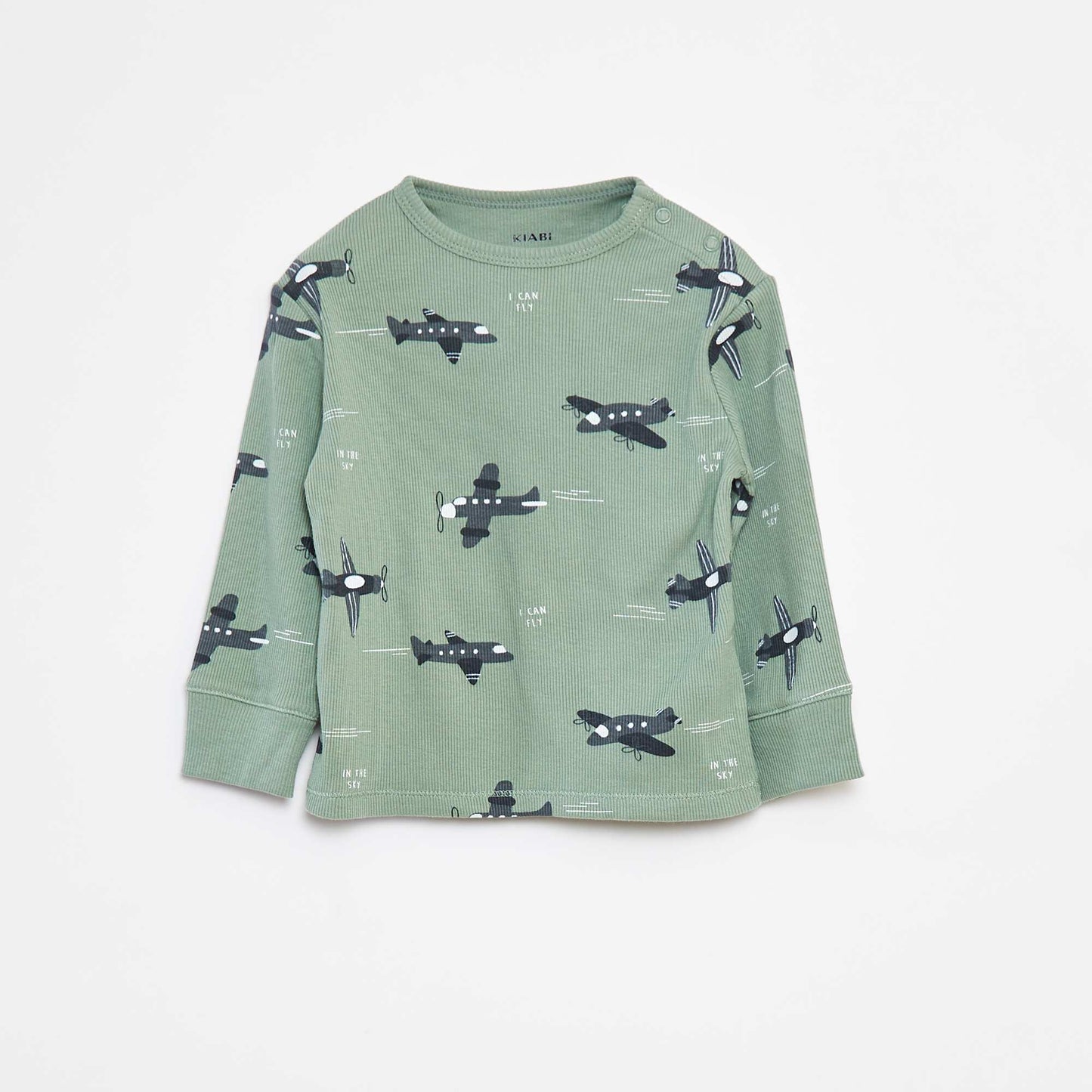 T-shirt and trousers pyjama set - 2-piece set GREEN