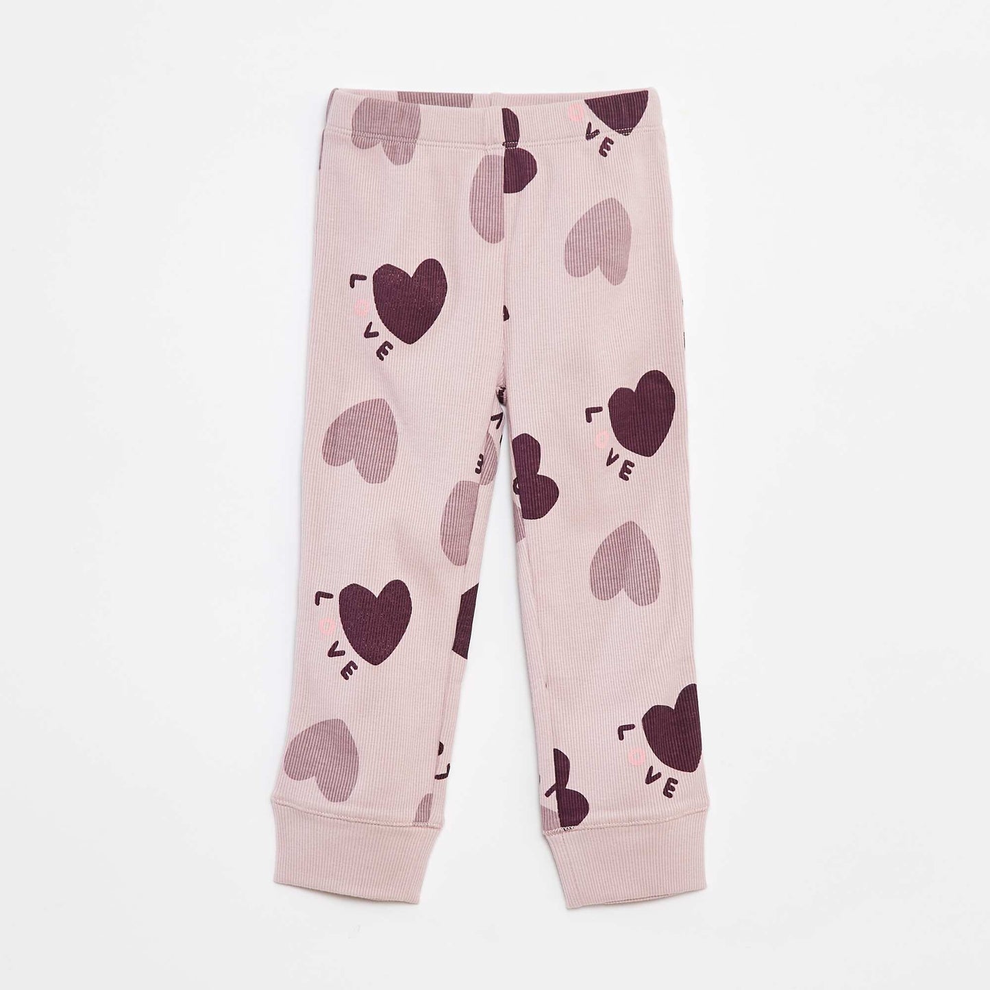 T-shirt and trousers pyjama set - 2-piece set PURPLE