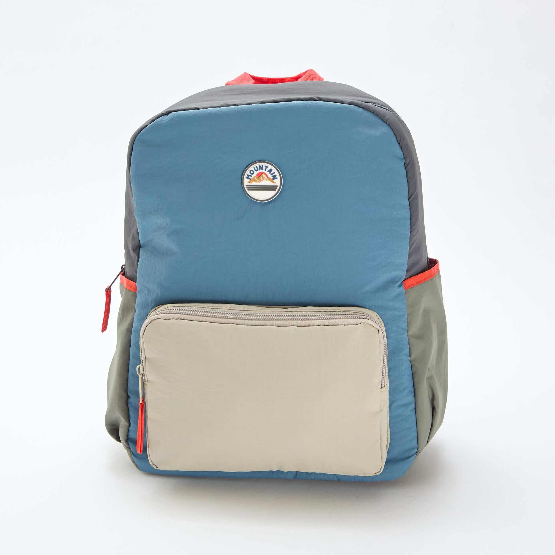 Color Block Backpack BLUE