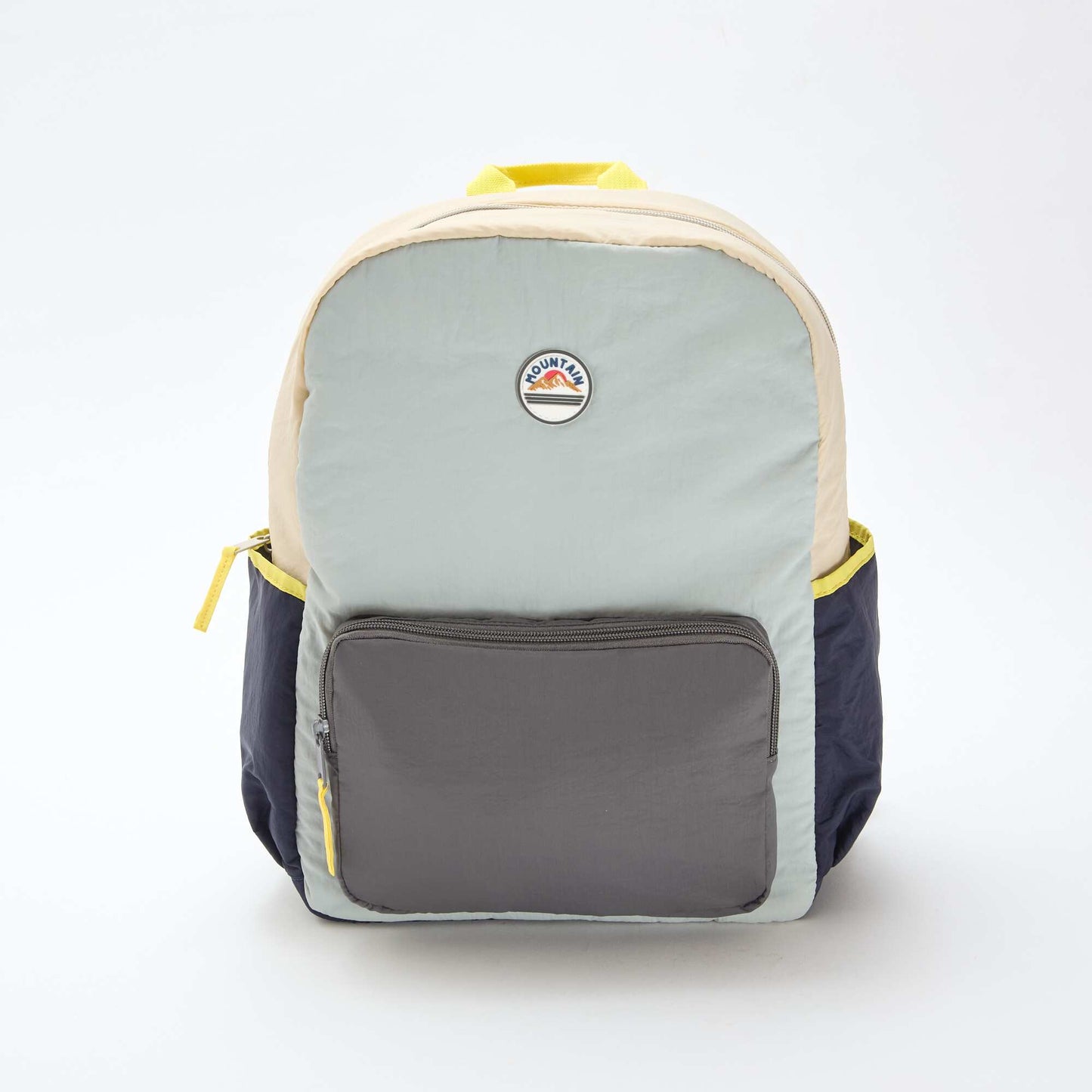 Color Block Backpack GREEN