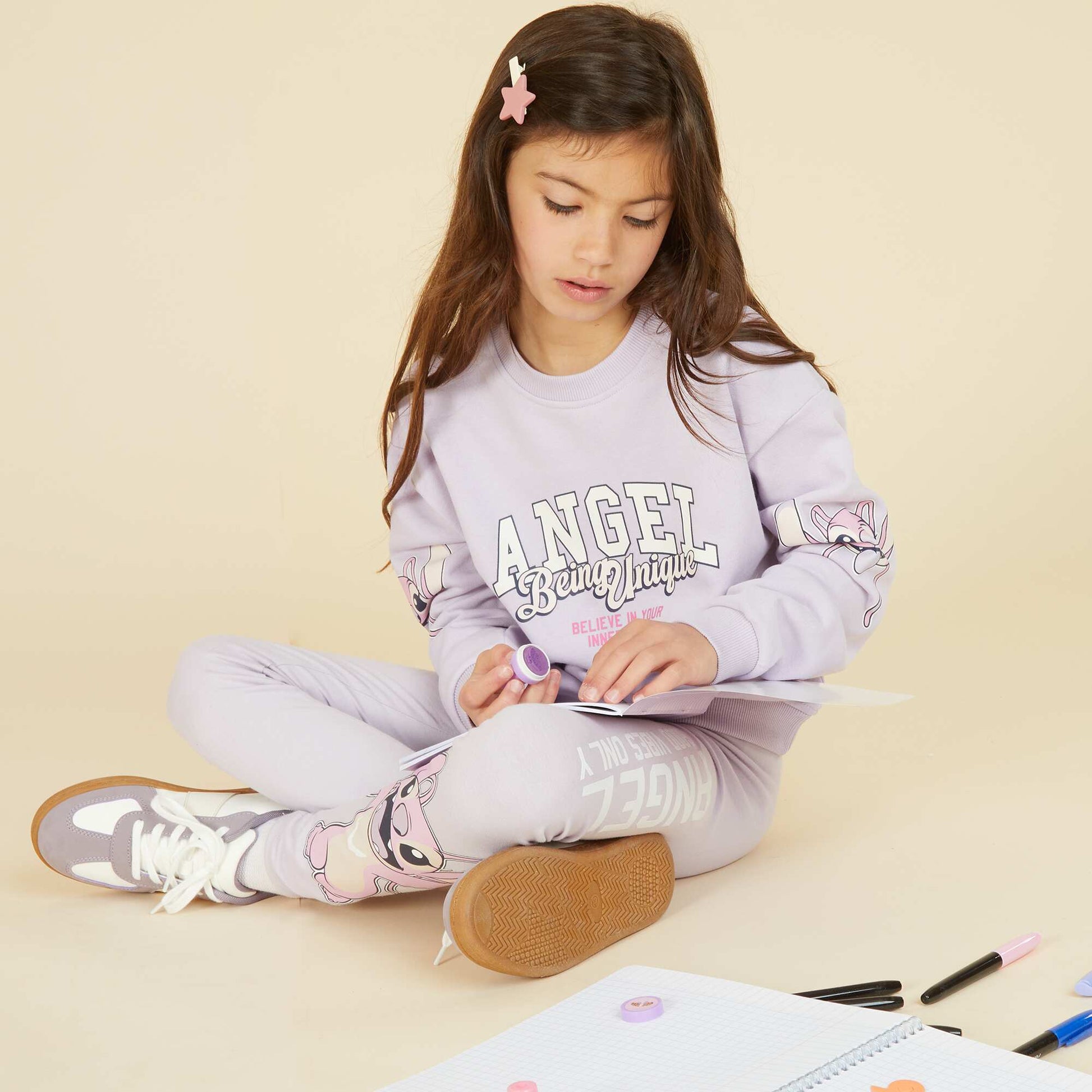 Stitch sweatshirt BLUE