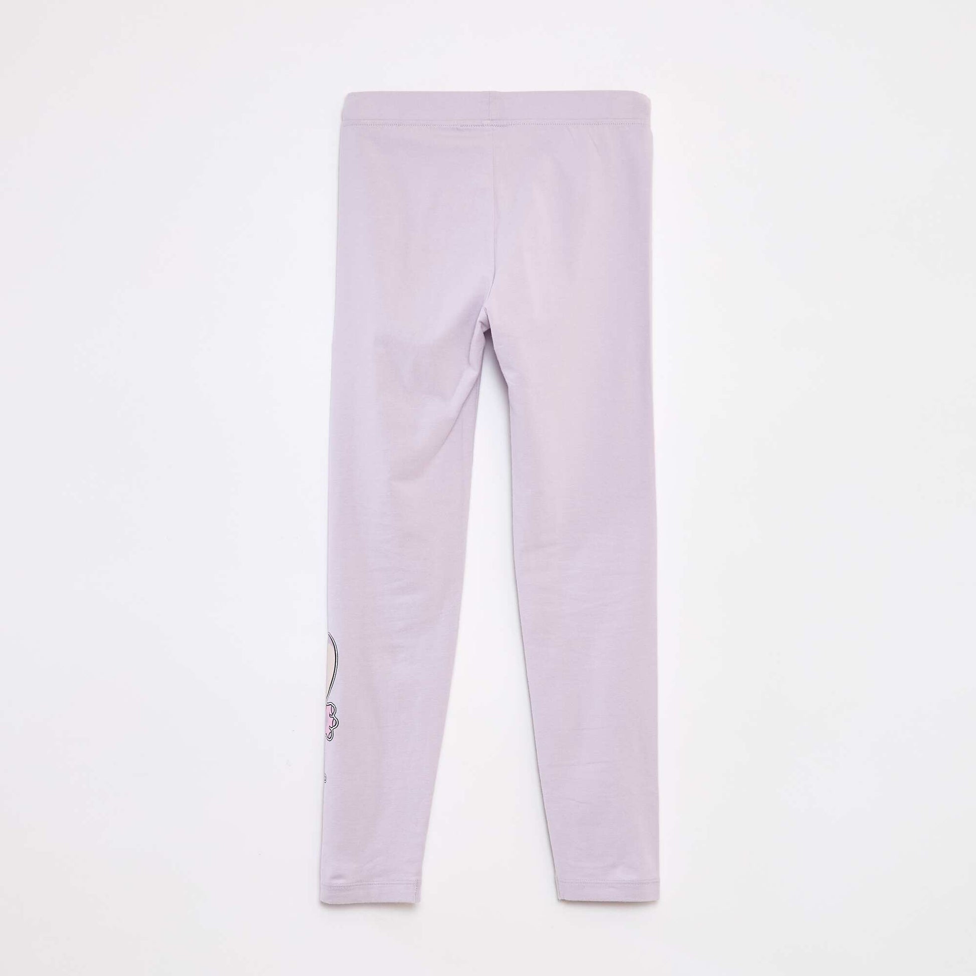 Stitch long leggings PURPLE