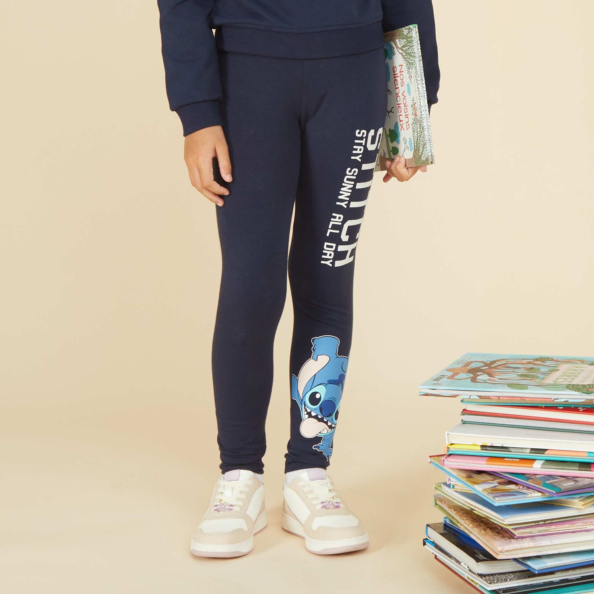 Angel long leggings BLUE