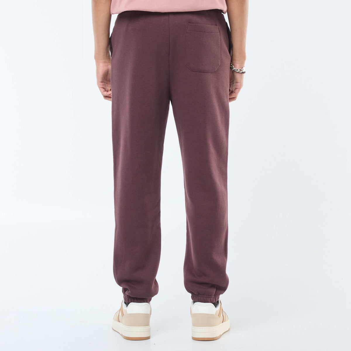 Drawstrigns Plain joggers with drawstrings at the waist PURPLE – Kiabi Greece