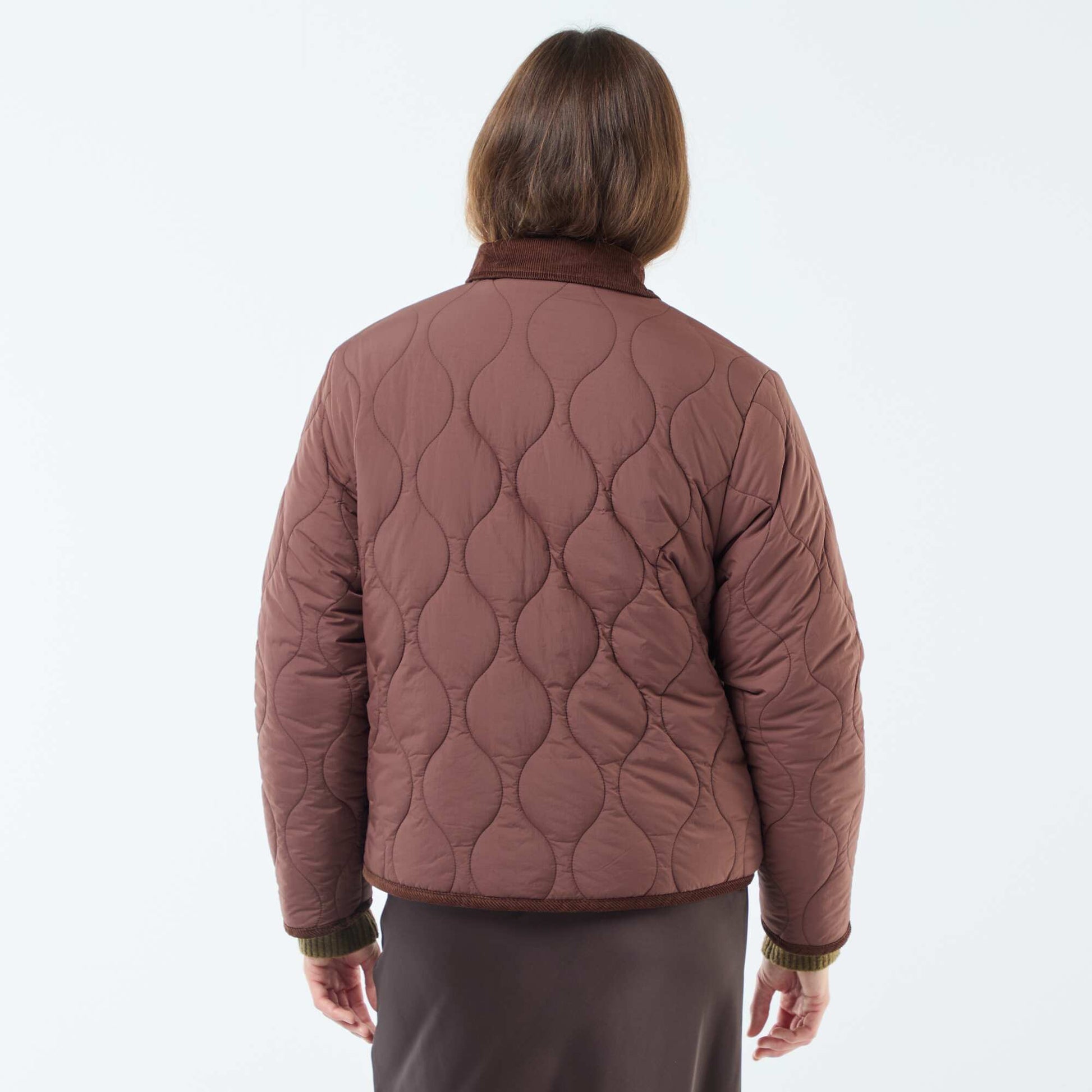 Warm Reversible Jacket RED