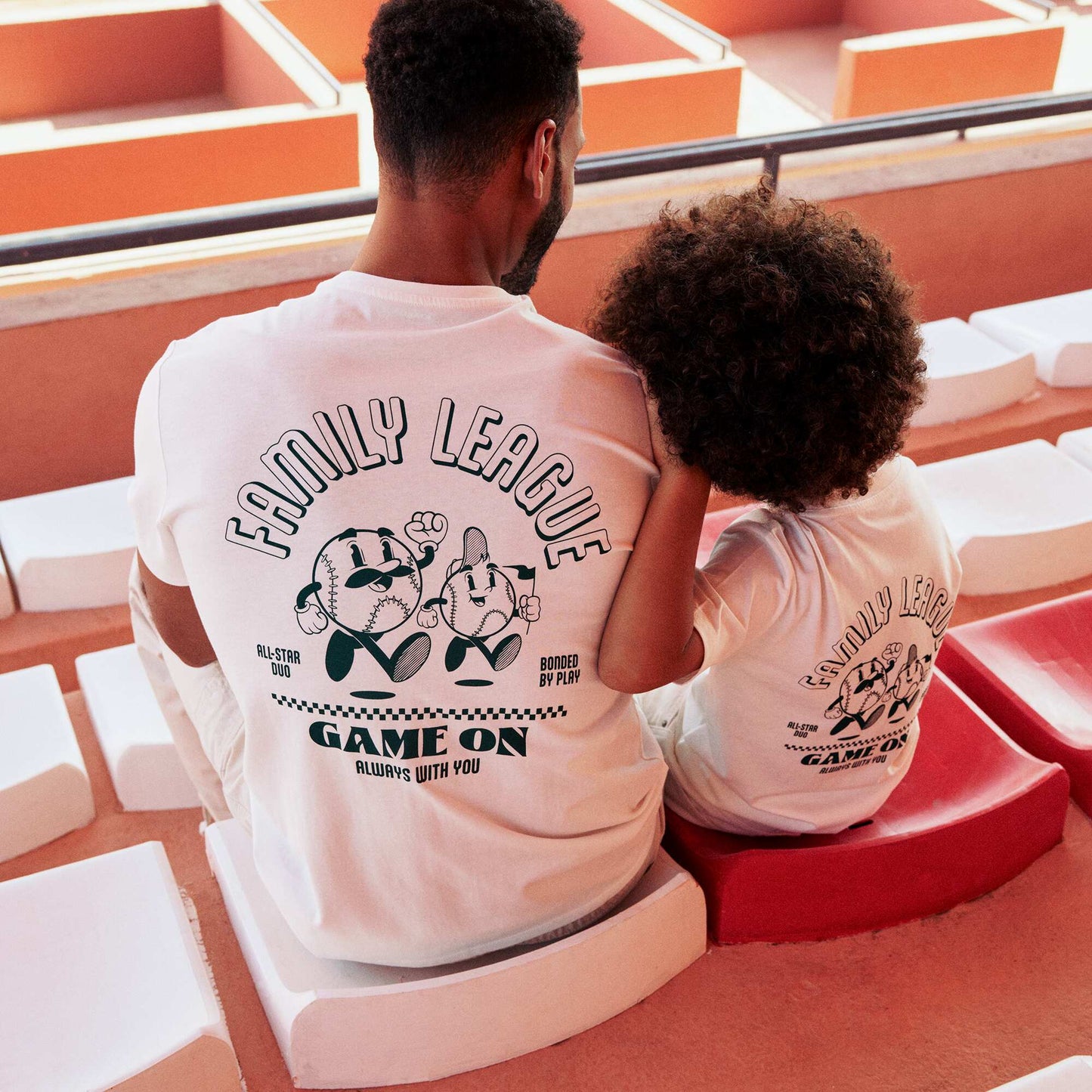 Printed Front and Back Short-Sleeve Jersey T-shirt WHITE