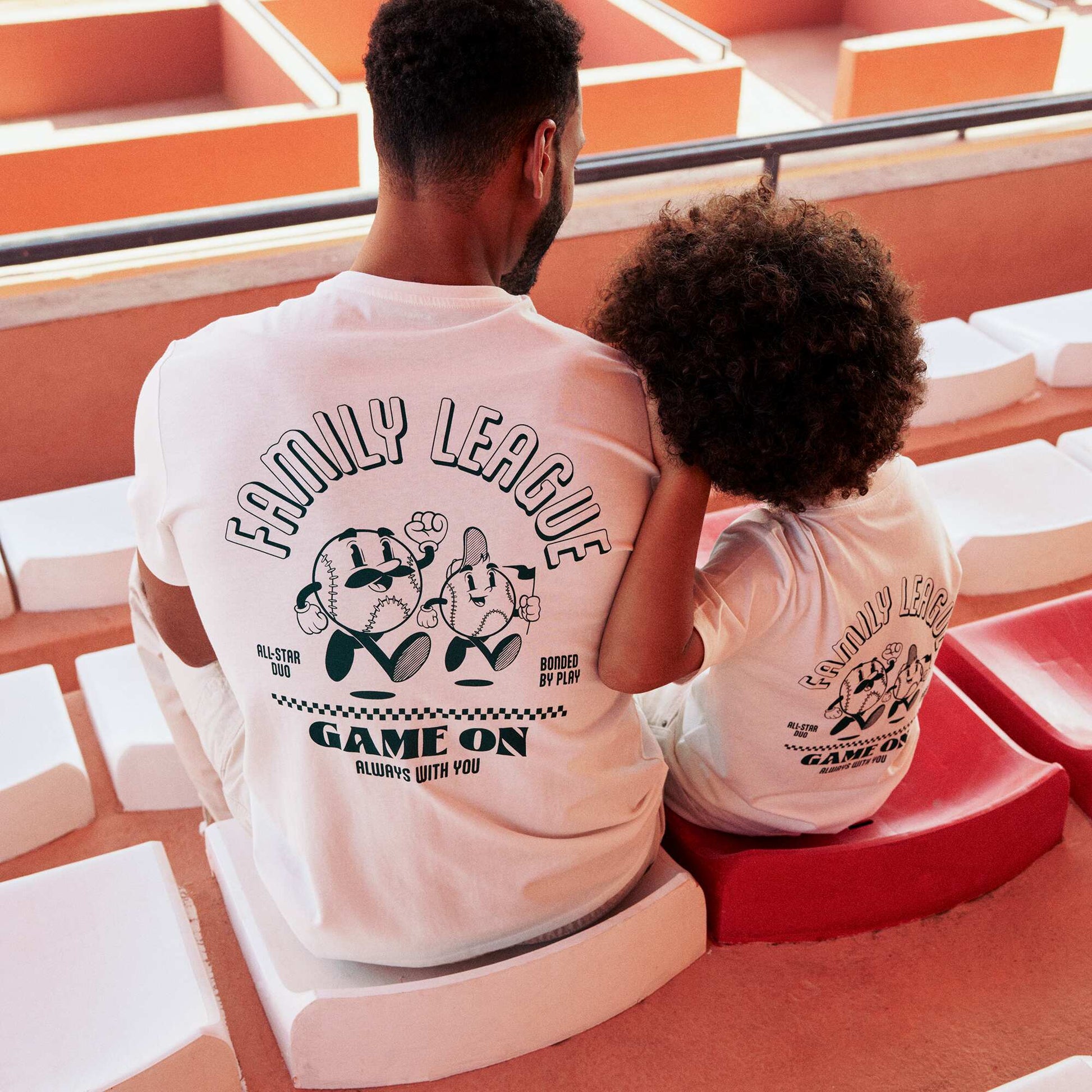 Printed Front and Back Short-Sleeve Jersey T-shirt WHITE
