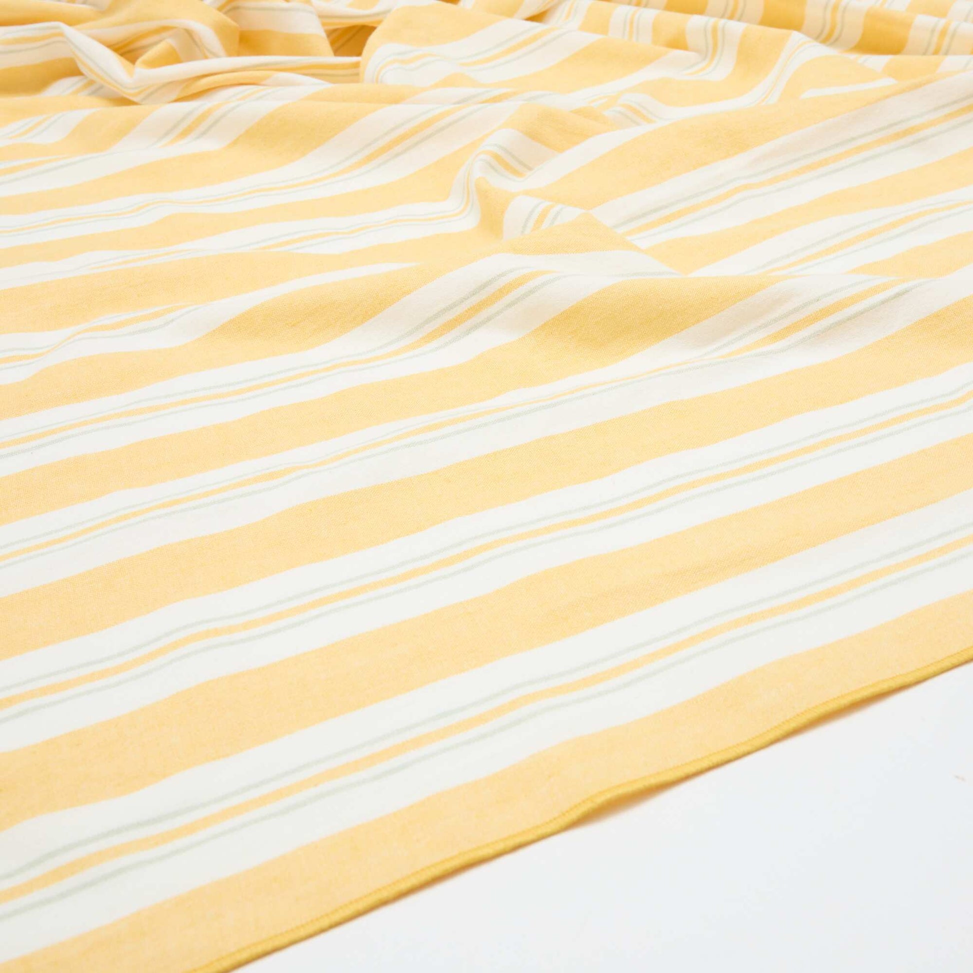 Checkered Print Tablecloth YELLOW