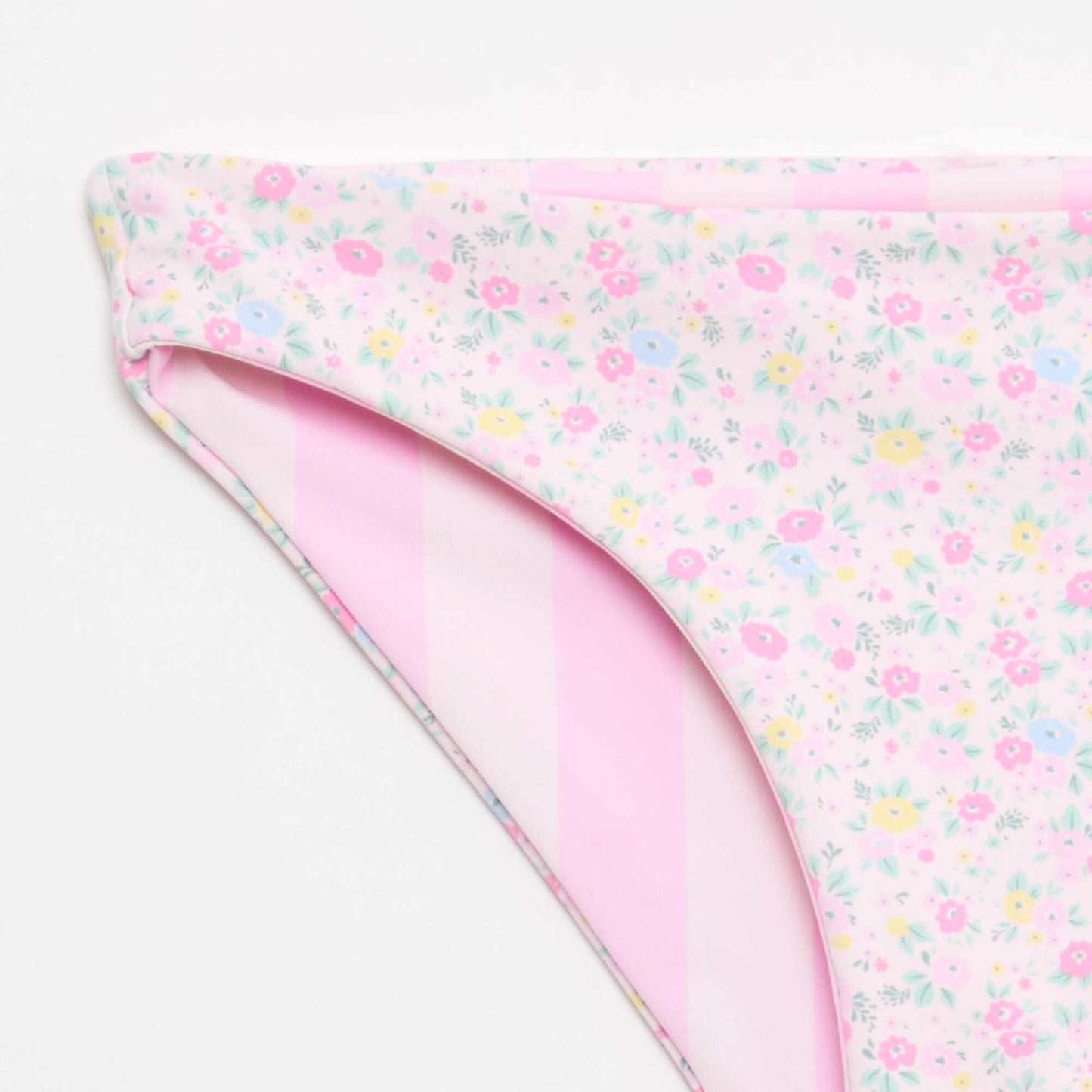 Reversible Floral Swimsuit - 2 Piece PINK