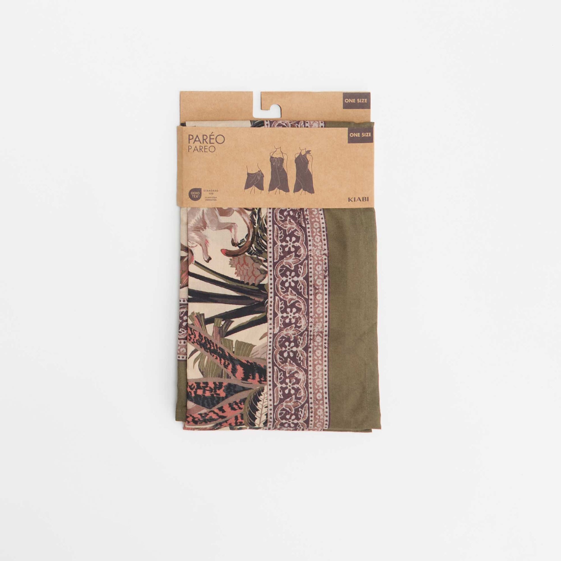 Printed Pareo GREEN