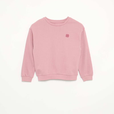Plain Unbrushed Fleece Sweatshirt - Kiabi PINK