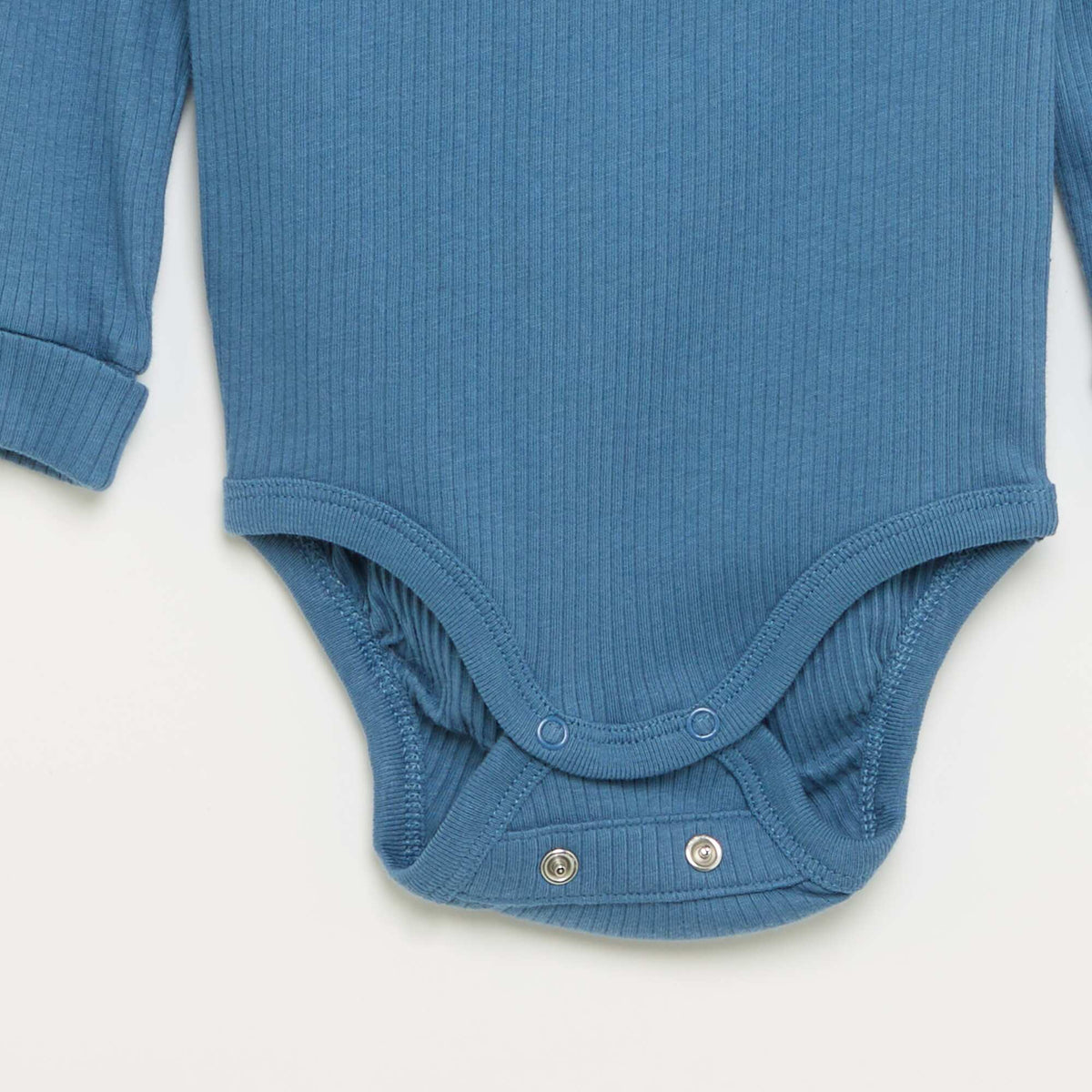 Set of 3 Grow-With-Me Bodysuits - Kiabi BLUE