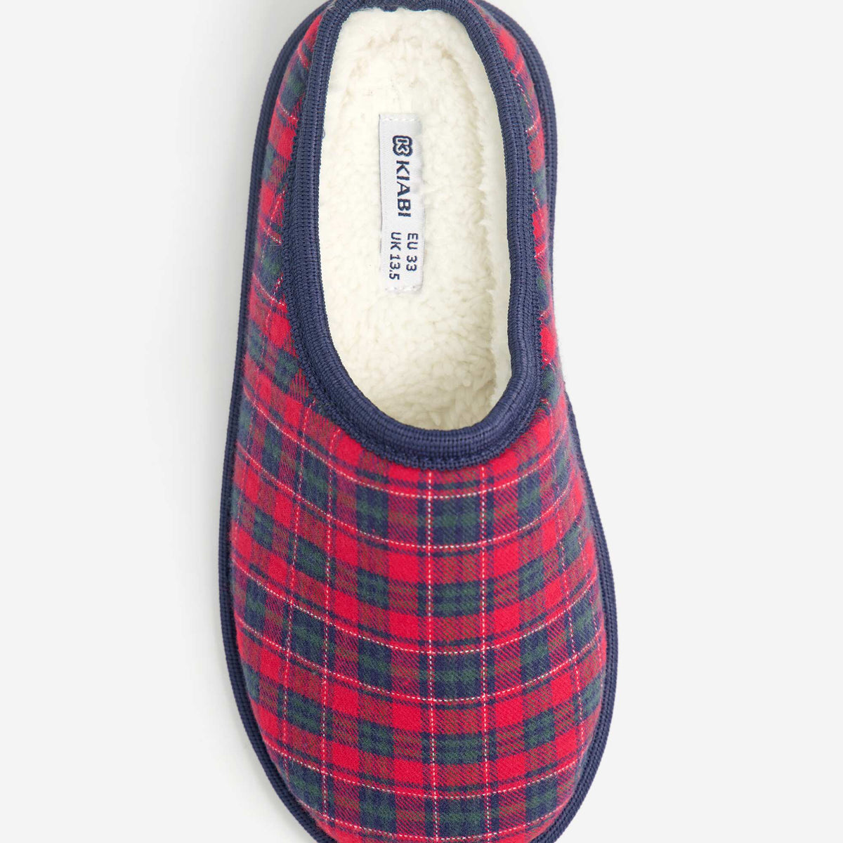 Lined Mule Slippers RED