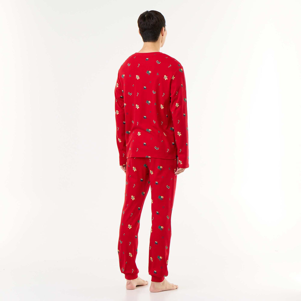 2-piece T-shirt + Trousers 'Christmas' Pyjamas - 2 pieces RED