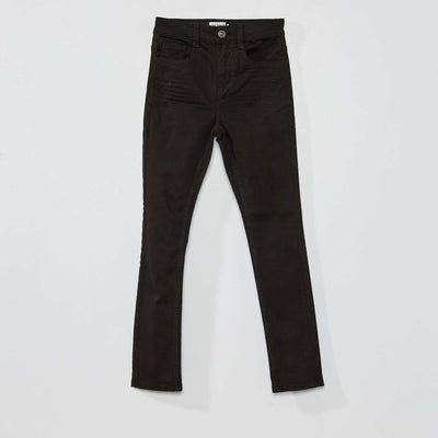 Skinny trousers with five pockets BLACK