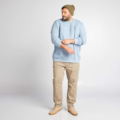 Slim-fit chinos - L32 BROWN